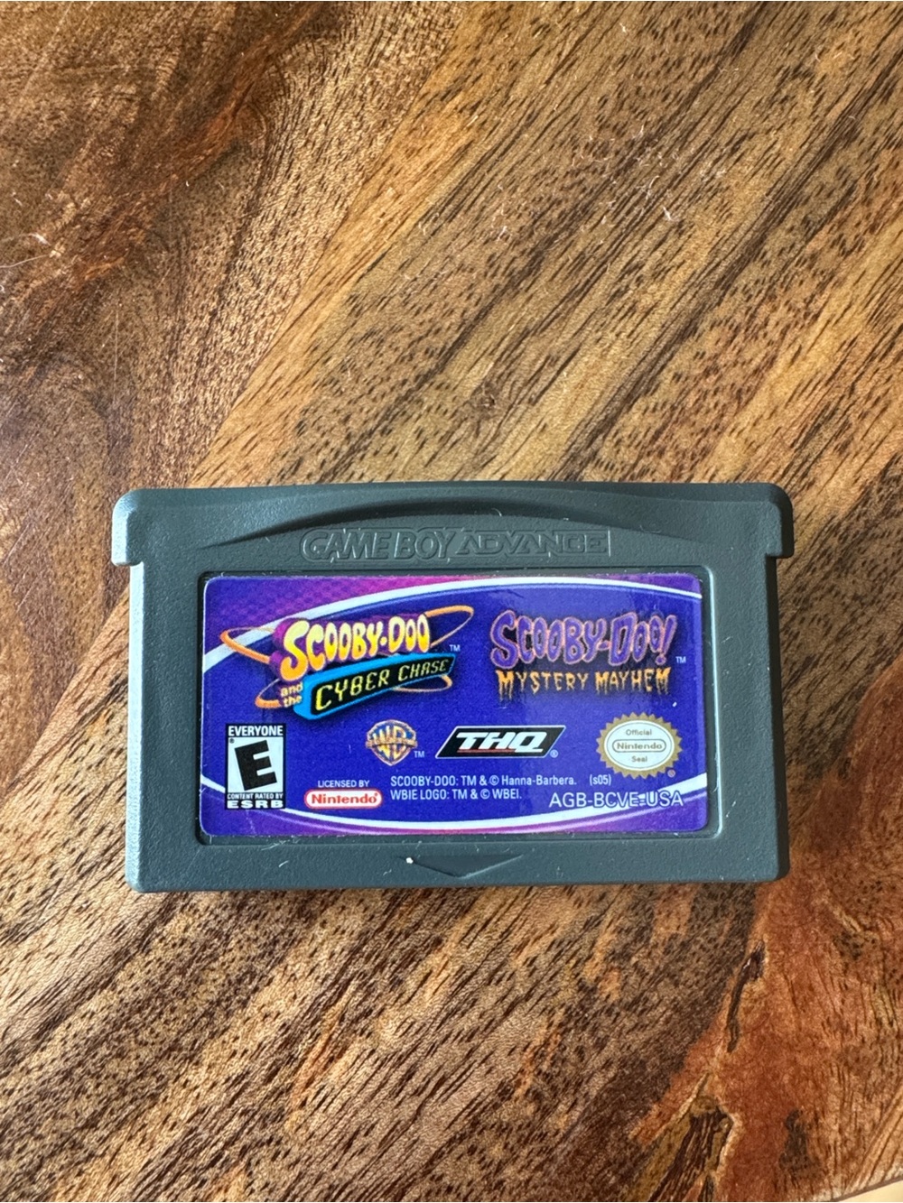 Scooby doo cyber chase Nintendo gameboy advance game